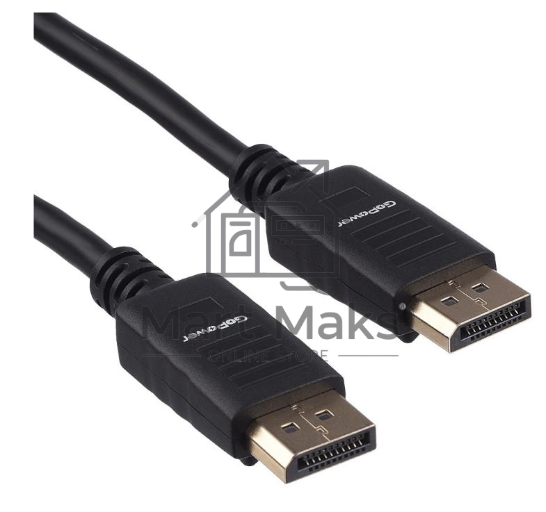 Кабель а/в GOPOWER Длина 1.8 м Разъёмы DisplayPort (m)-DisplayPort (m) Цвет черный 00-00028932