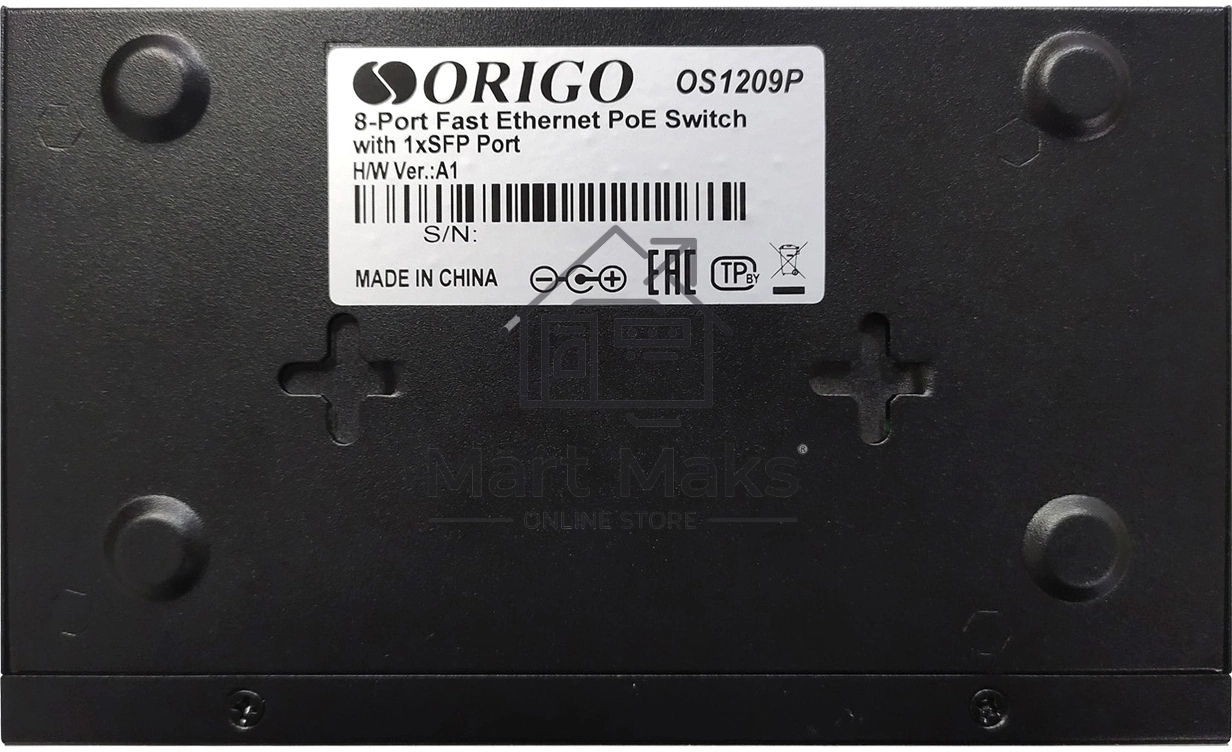Коммутатор РоЕ OS1209P/80W/A1A