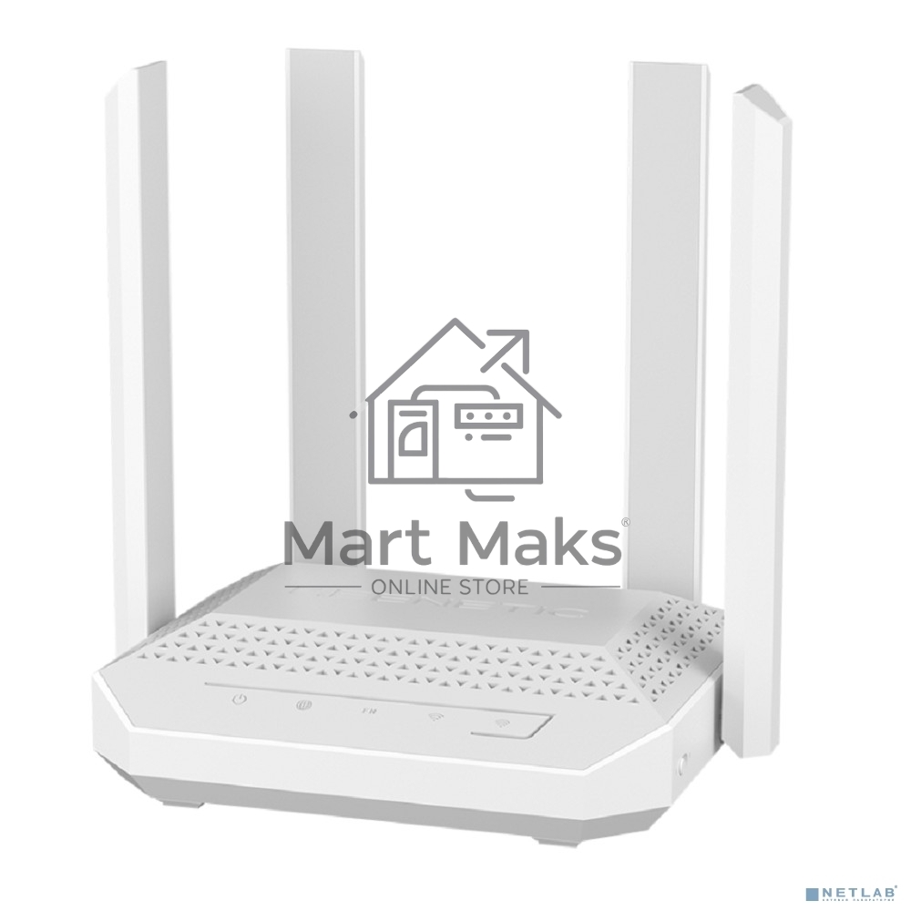 Мультигигабитный интернет-центр Keenetic Challenger KN-3910 с Mesh Wi-Fi 6 AX3000, 2 портами 2.5 Gigabit Ethernet и переключателем режима роутер/ретранслятор