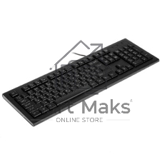 Комплект клавиатура+мышь A4Tech KR-8520D проводной, USB, 1200 DPI, чёрный