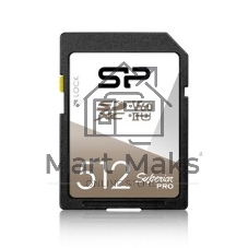 Флеш карта SD 512Gb Silicon Power SDXC Class 10 UHS-II U3 V60 280/170 MB/s