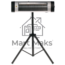 Инфракрасный обогреватель Neoclima SHAFT-2.0 черный, кварцевый, 2000 Вт, 20 м2
