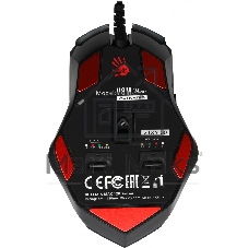 Мышь проводная A4Tech Bloody V8M Max черный, 12000 dpi, USB Type-A, кнопки - 8