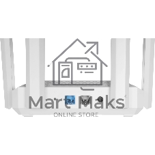 Маршрутизатор Netcraze Challenger Мультигигабитный интернет-центр с Mesh Wi-Fi 6 AX3000, 2 портами 2.5 Gigabit Ethernet и переключателем режима роутер/ретранслятор