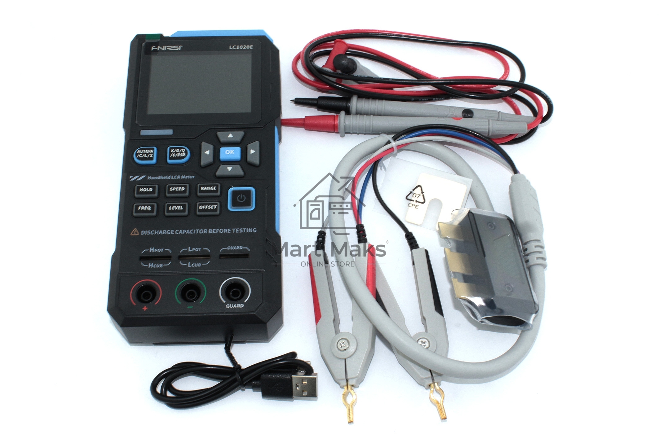 Тестер компонентов FNIRSI LC1020E
