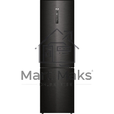 Холодильник Haier C4F740CBXGU1 черный двухкамерный 286/115л морозилка снизу, No Frost