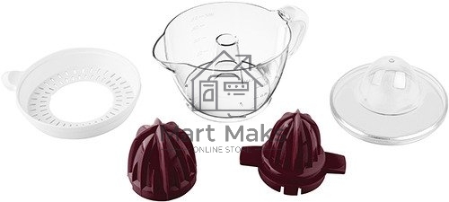 Соковыжималка цитрусовая Scarlett SC-JE50C06 25Вт рез.сок.:700мл. белый/коричневый