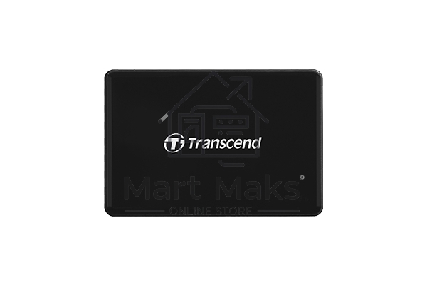 Картридер Transcend Black, All-in-One cardreader, USB 3.1 Gen 1