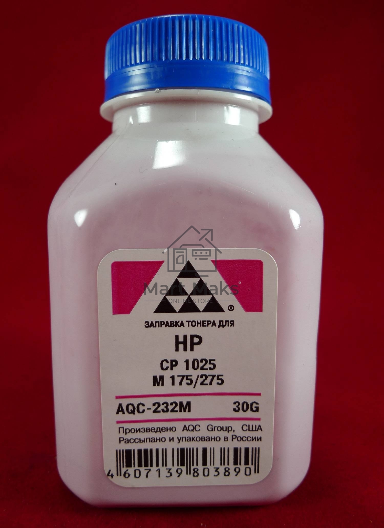 Тонер HP CP 1025/M 175/275 Magenta, (фл.30г.) AQC фас. Россия