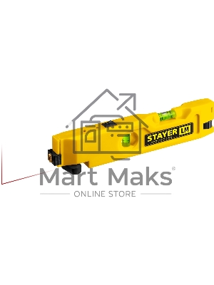 Уровень лазерный STAYER LM, 20м, точн. +/-0,5 мм/м, подставка-штатив 34985