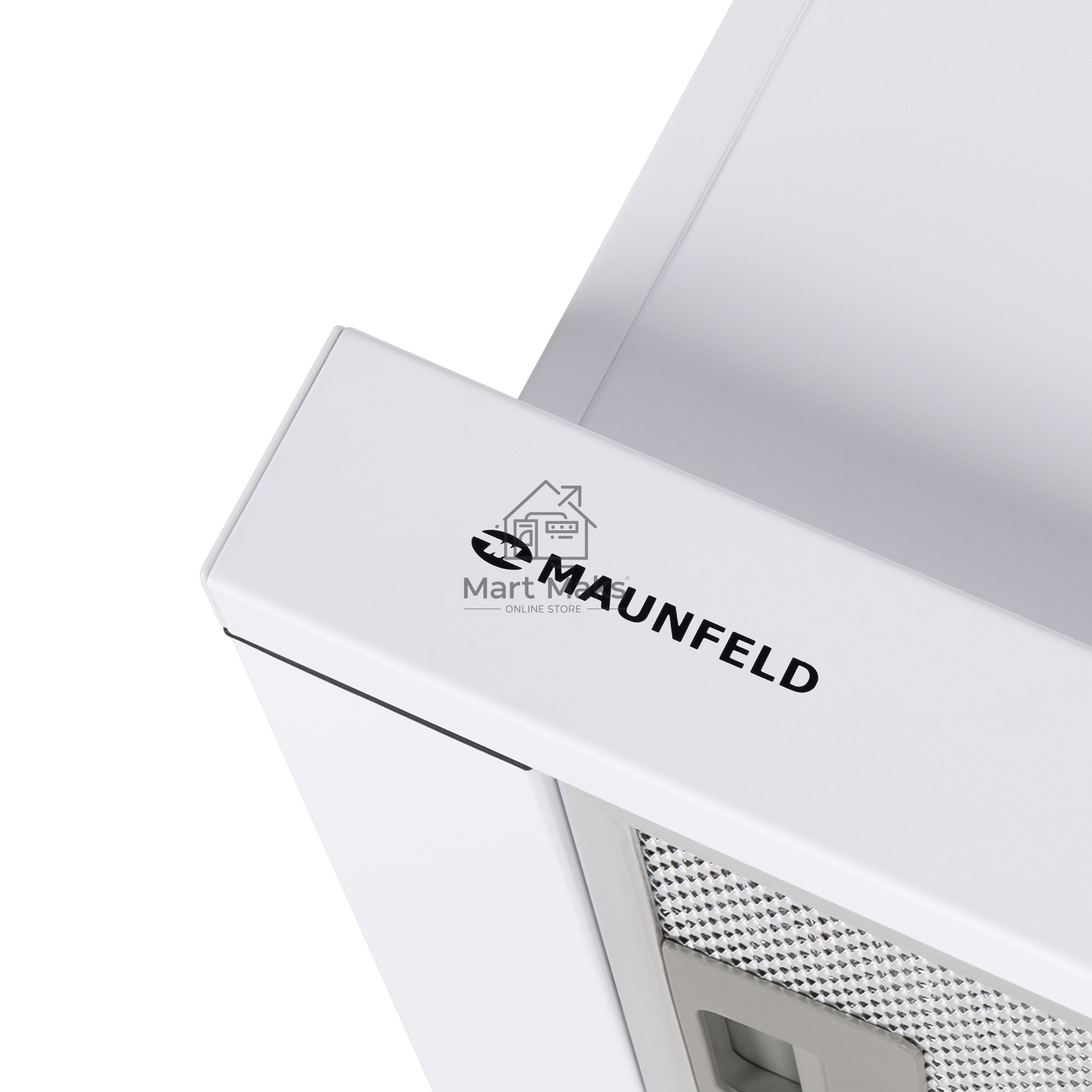 Вытяжка встраиваемая Maunfeld VS Light 50 белый, 50 см, 520 куб. м/ч, 56 дБ