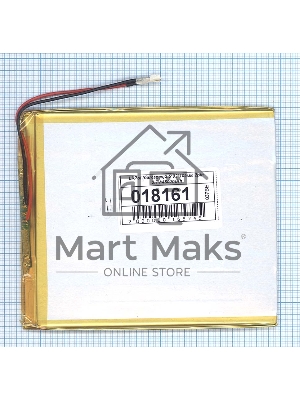 Аккумулятор Li-Pol (батарея) 3.5*92*105мм 2pin 3.7V/4800mAh