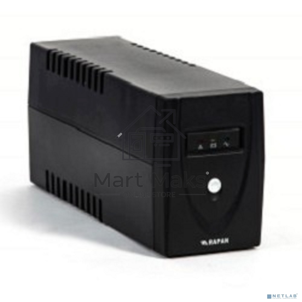 Источник бесперебойного питания RAPAN-UPS 800 220 В 800В.А/480Вт меандр с АКБ 7А.ч интерактивный Бастион 738