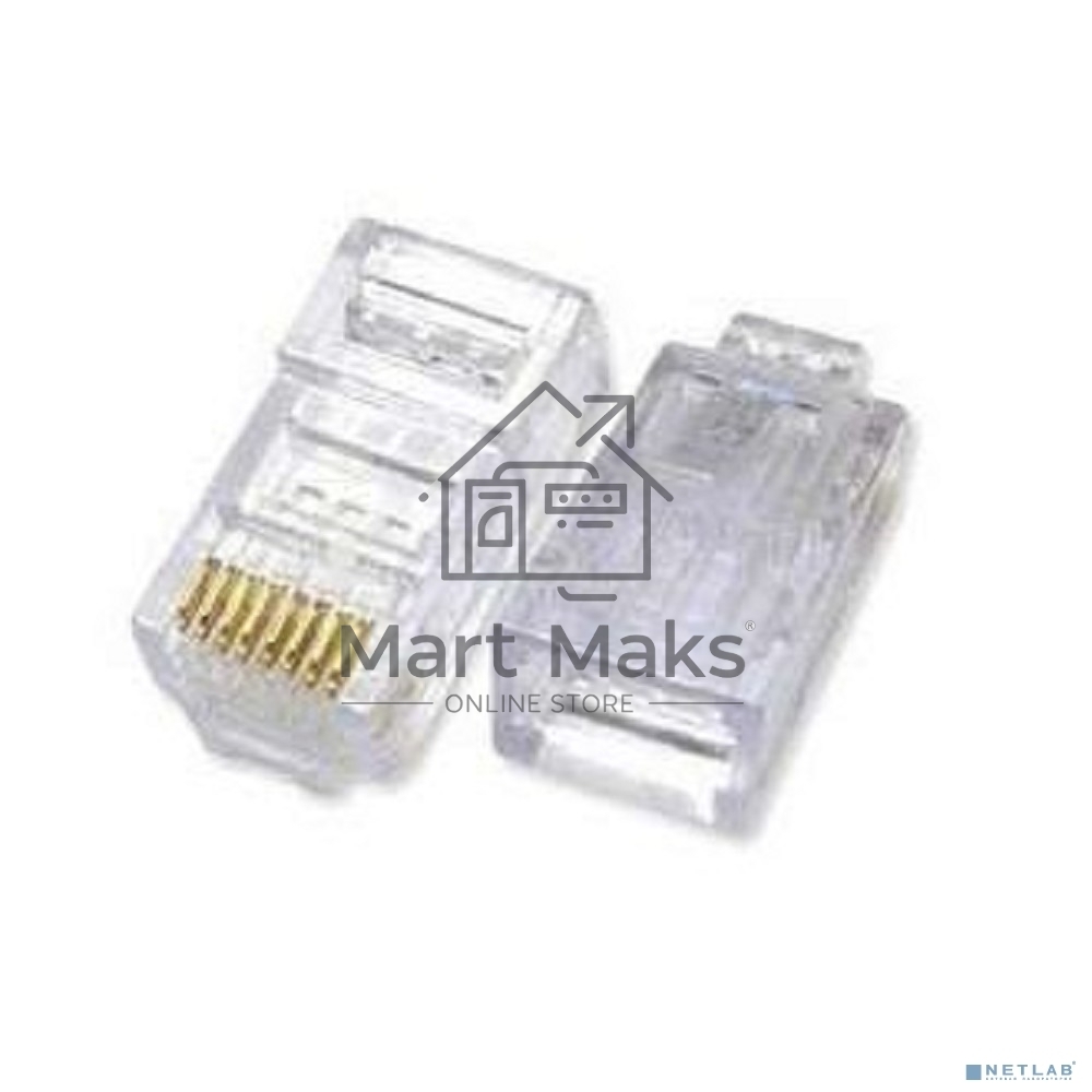 Разъём RJ-45 UTP для кабеля кат.5Е, 8P8C Разъём RJ-45 UTP для кабеля кат.5Е, 8P8C