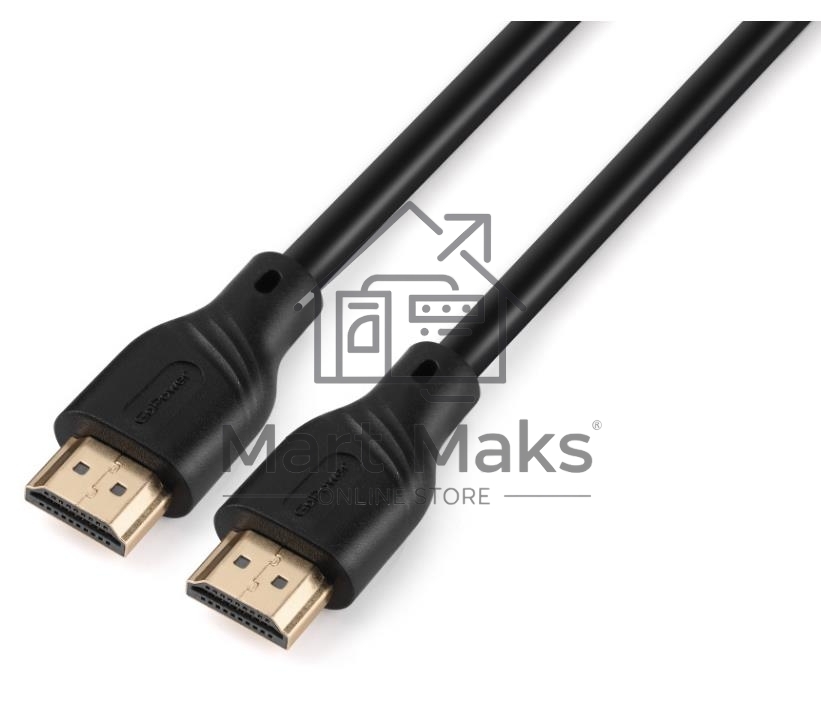 Кабель а/в GOPOWER Длина 1.5 м Разъёмы HDMI (m)-HDMI (m) Цвет черный 00-00029041