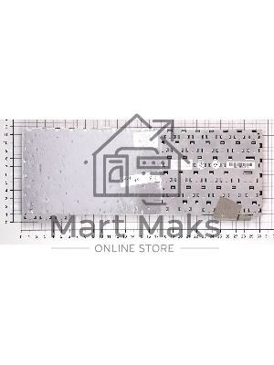 Клавиатура для ноутбука Packard Bell 7521 6020 6021 серая