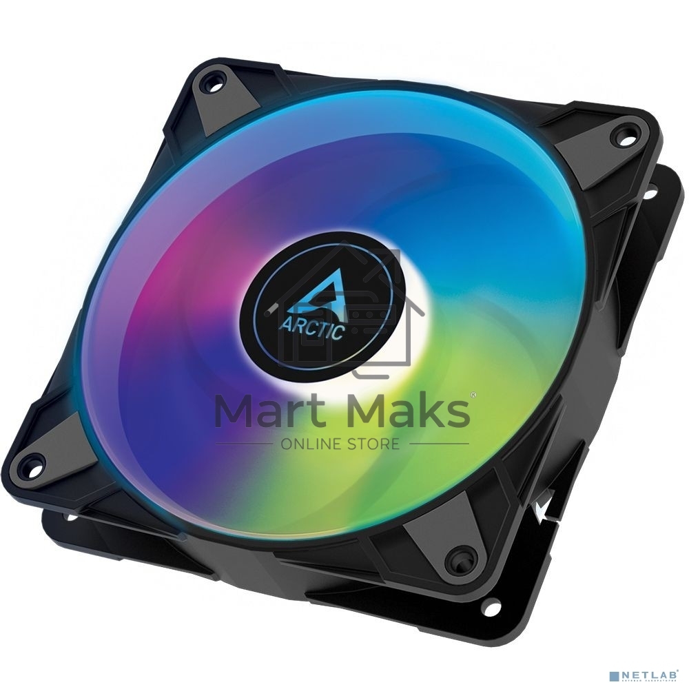 Вентилятор корпусной ARCTIC P12 PWM ACFAN00231A черный 120мм 2000rpm 36db 3-pin