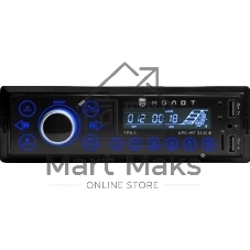 Автомагнитола Ural Молот АРС-МТ 333С, 1 DIN, Bluetooth, USB Type-A, AUX