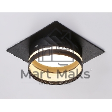 Светильник Ambrella light TN5222 BK черный GX53 110*110*50