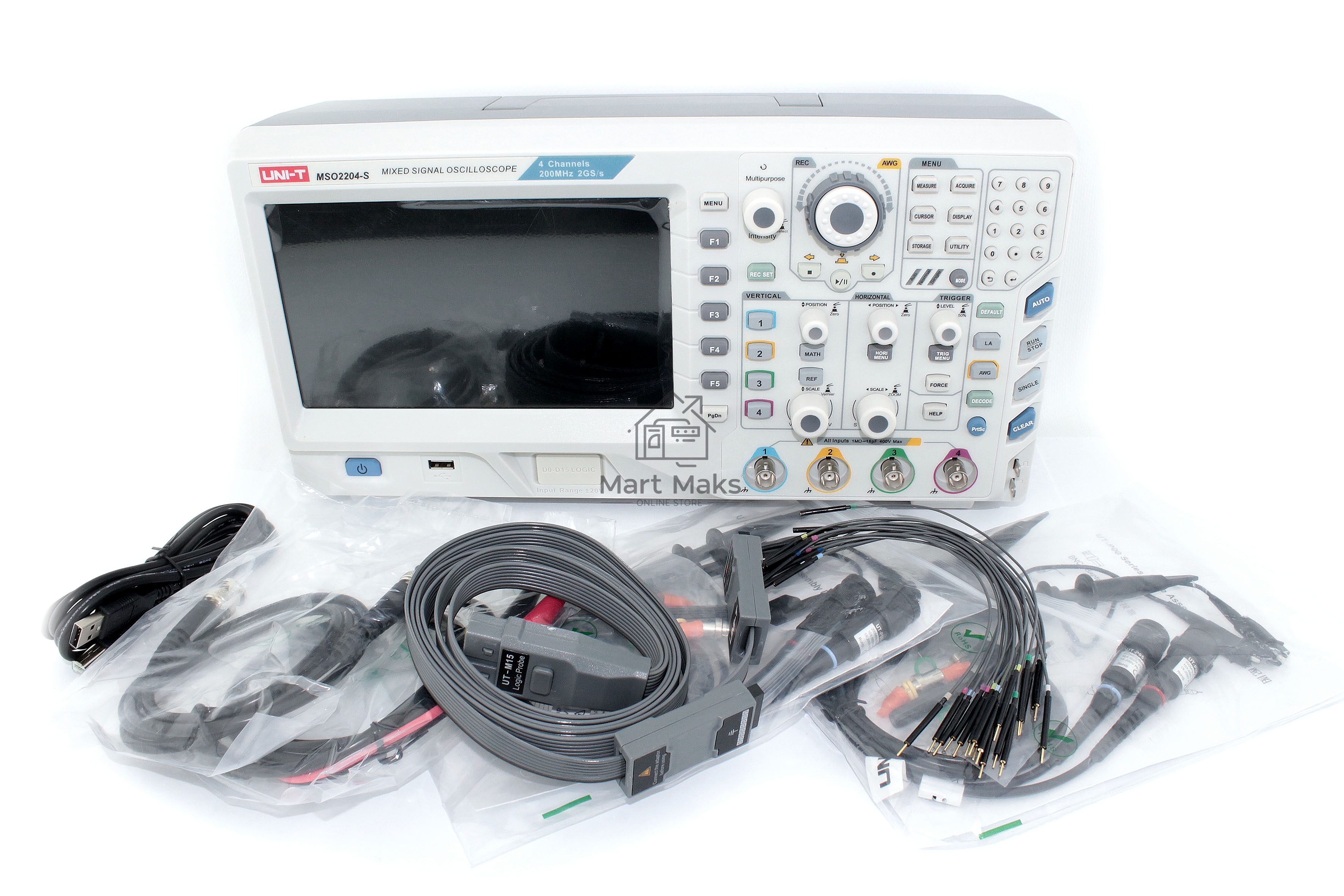 Цифровой осциллограф UNI-T MSO2204-S