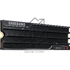 Накопитель SSD 2Tb Samsung 9100 PRO, M.2, PCI-E 5.0 x4, TLC 3D NAND R/W - 14700 (14800)/13400 (13300) Mb/s с радиатором
