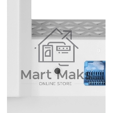 Маршрутизатор Netcraze Challenger Мультигигабитный интернет-центр с Mesh Wi-Fi 6 AX3000, 2 портами 2.5 Gigabit Ethernet и переключателем режима роутер/ретранслятор