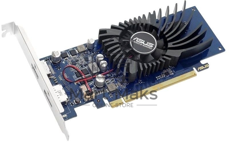 Видеокарта AsusGT1030-2G-BRK nVidia GeForce GT 1030 2048Mb 64bit GDDR5 1228/6008/HDMIx1/DPx1/HDCP PCI-Elow profile Ret