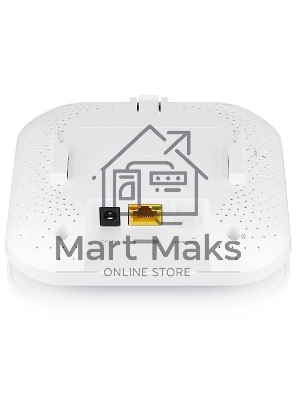 Гибридная точка доступа Zyxel NebulaFlex NWA50AX, WiFi 6, 802.11a/b/g/n/ac/ax (2,4 и 5 ГГц), MU-MIMO, антенны 2x2, до 575+1200 Мбит/с, 1xLAN GE, PoE, без поддержки Captive portal и WPA-Enterprise, защ