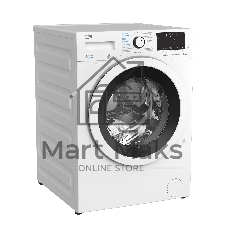 Стирально-сушильная машина Beko WDW85636B3 белый, загрузка фронтальная 8 кг, 1200 об/мин., класс: В