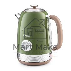 Чайник электрический Kitfort KT-6110 1.7л. 2200Вт зеленый (корпус: нержавеющая сталь)