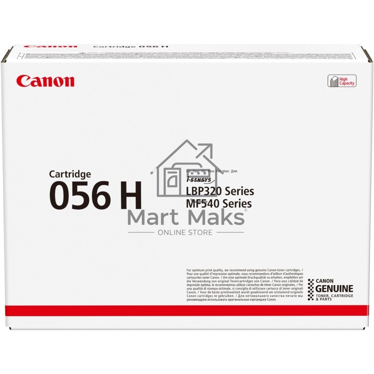Картридж лазерный Canon 056 H черный (21 000 стр.) для Canon MF543x/MF542x