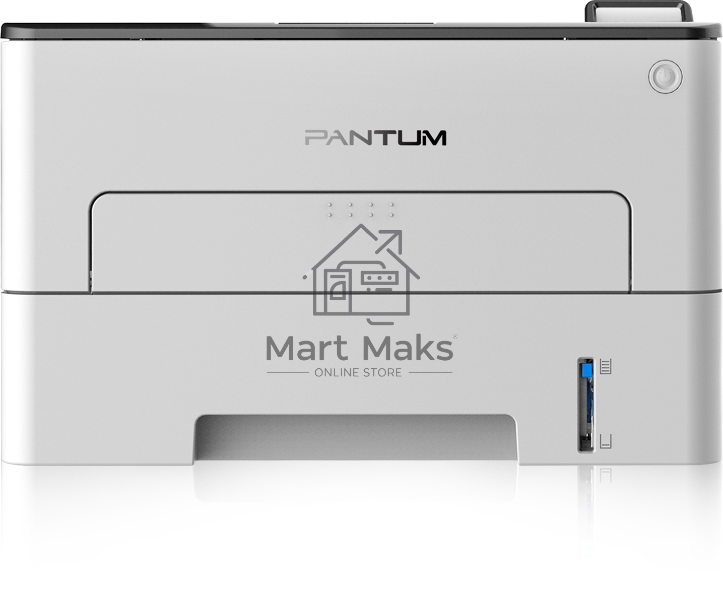 Принтер лазерный Pantum P3010DW, A4, ч/б, печ. до 30 стр/мин., 1200 x 1200 dpi, USB, RJ-45, Wi-Fi, NFC