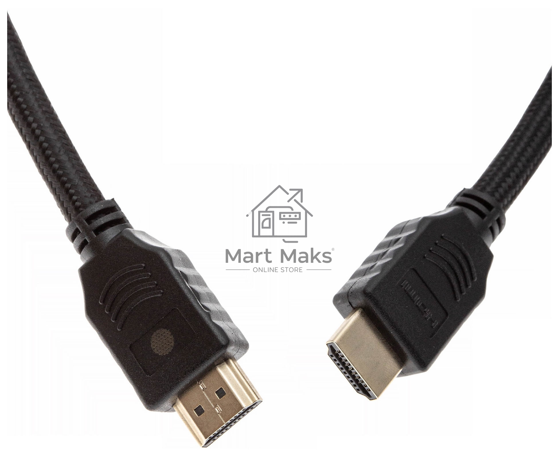 Кабель аудио-видео Cactus CS-HDMI.2-5 HDMI (m)/HDMI (m) 5м. Позолоченные контакты черный