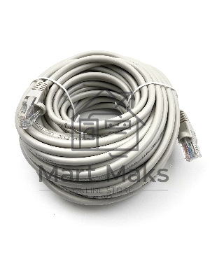 Патч-корд Buro UTP-5E-15M-G-LSZH UTP серый cat.5E RJ-45 (m)-RJ-45 (m) 15м