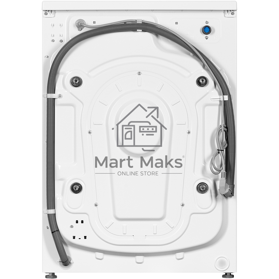 Стиральная машина с сушкой MONSHER MWDM 460 Blanc отдельностоящая, фронтальная, 15 программ, загрузка 8 кг, 1400 об/мин, кнопочное управление, инверторный двигатель, блокировка от детей, энергоэффективность В, цвет белый