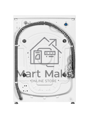 Стиральная машина с сушкой MONSHER MWDM 460 Blanc отдельностоящая, фронтальная, 15 программ, загрузка 8 кг, 1400 об/мин, кнопочное управление, инверторный двигатель, блокировка от детей, энергоэффективность В, белый