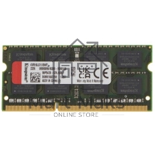 Оперативная память Kingston ValueRAM, DDR3L, 8GB (1x8GB), 1600MHz, CL11, SO-DIMM