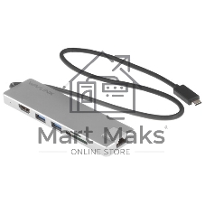 USB-концентратор WAVLINK USB Type-C, USB Type-C/USB 3.0/USB 2.0/HDMI/Gigabit LAN/SD/Micro SD, USB