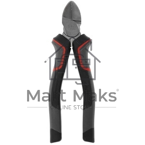 Диагональные бокорезы Deli DL0204 160мм, Cr-V, эксцентриковый шарнир, антикоррозийное покрытие, трехкомпонентная прорезиненная рукоять
