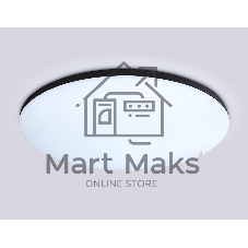 Умный светодиодный светильник FZ2005 BK черный IP54 25W 3000K-6500K+RGB Wi-Fi Алиса/Tuya/Smart Home/Alexa D370*55 (ПДУ ИК)