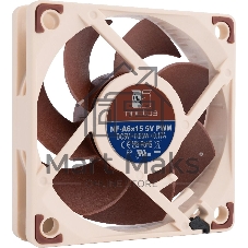 Вентилятор корпусной Noctua NF-A6x15 5V PWM, 60 мм, 3500 об/мин, 19.8 дБ, 4 pin PWM, без подсветки