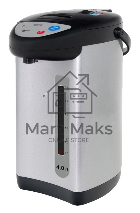 Термопот Mystery MTP-2452 4л. 700Вт черный/серебристый