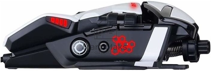 Мышь проводная Mad Catz R.A.T. 6+ белый, 12000 dpi, USB, кнопки - 11