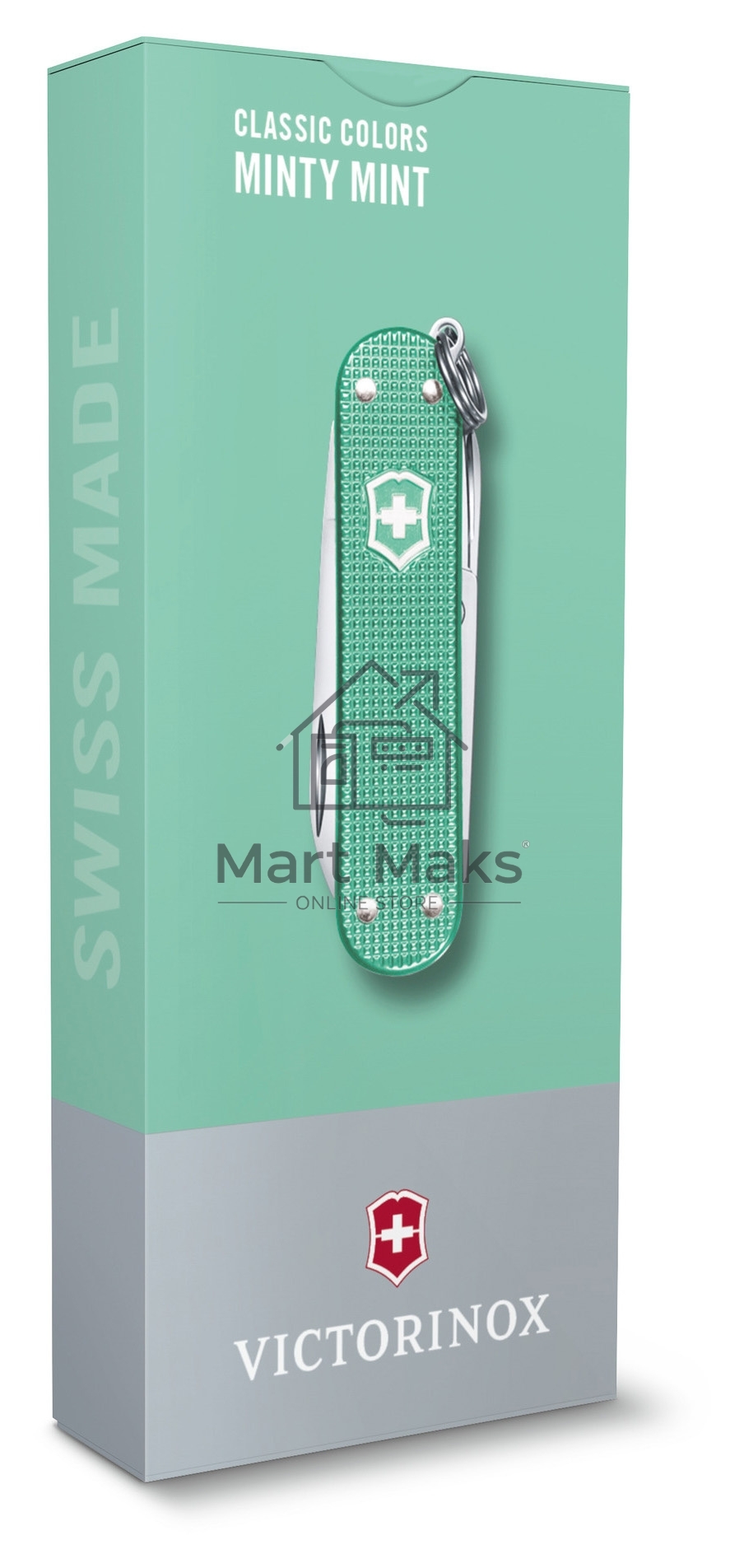 Нож перочинный Victorinox Classic Minty Mint (0.6221.221G) 58мм 7 функций карт.коробка