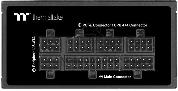 Блок питания Thermaltake Toughpower SFX (PS-STP-0650FNFAGE-1), 650Вт, 80 PLUS Gold, 90мм, модульный, черный