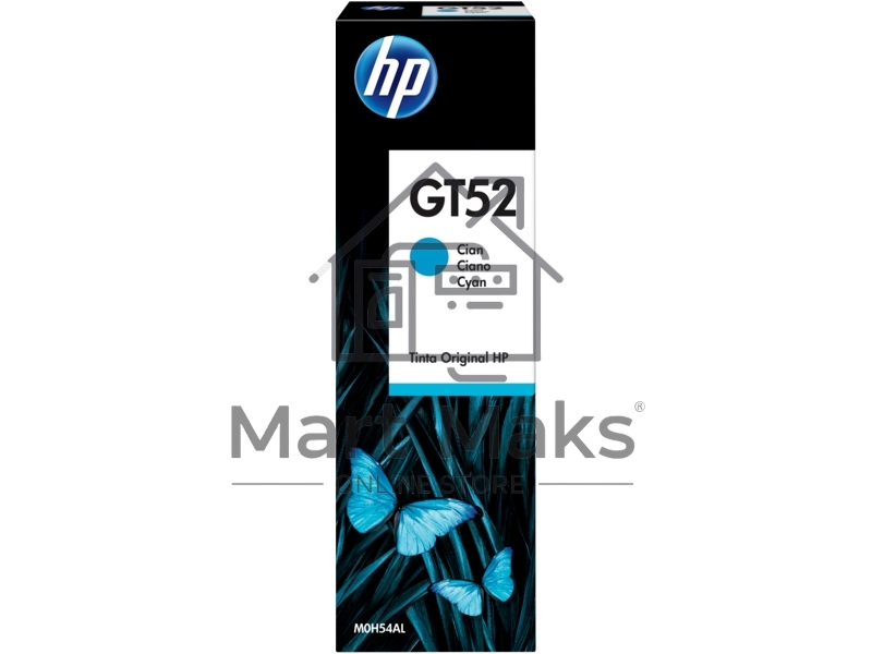 Картридж струйный HP GT52 M0H54AE голубой, 8000 стр. (70 мл), для HP DJ GT 5810/5820