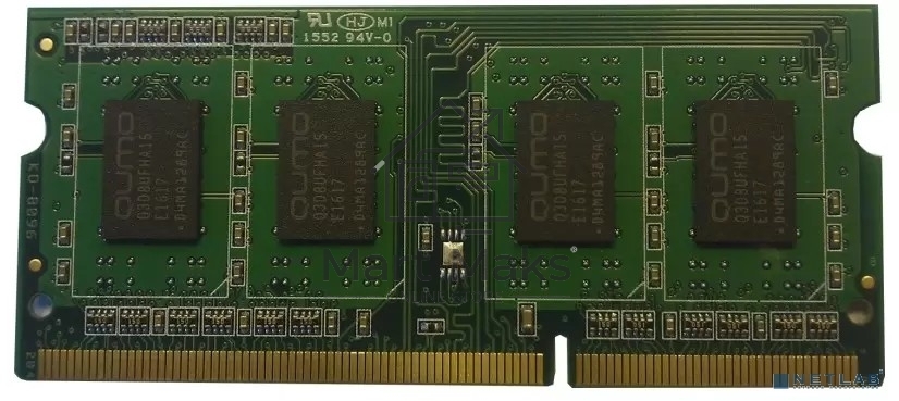 Оперативная память QUMO QUM4S-16G2666P19, DDR4, 16GB (1x16 GB), 2666 MHz, CL19, SO-DIMM