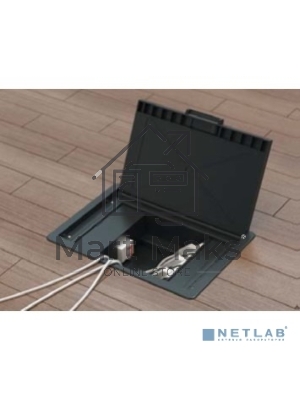 Лючок RAL 9005 напол. 12 мод. черный DKC 88012