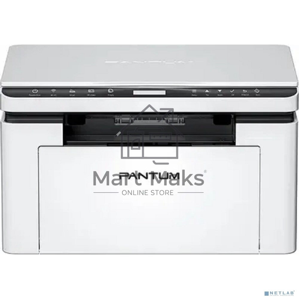 МФУ лазерный Pantum BM2300W, A4, ч/б, печ. до 22 стр/мин., 1200 x 1200 dpi, USB, Wi-Fi, BlueTooth, Air Print, Mopria
