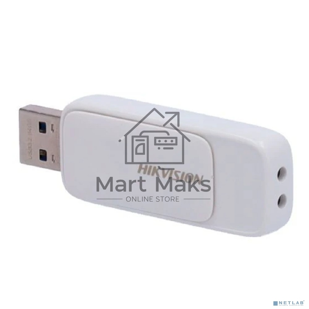 Флешка USB R/W Hikvision 128GB M210S HS-USB-M210S 128G U3 WHITE USB3.0 белый